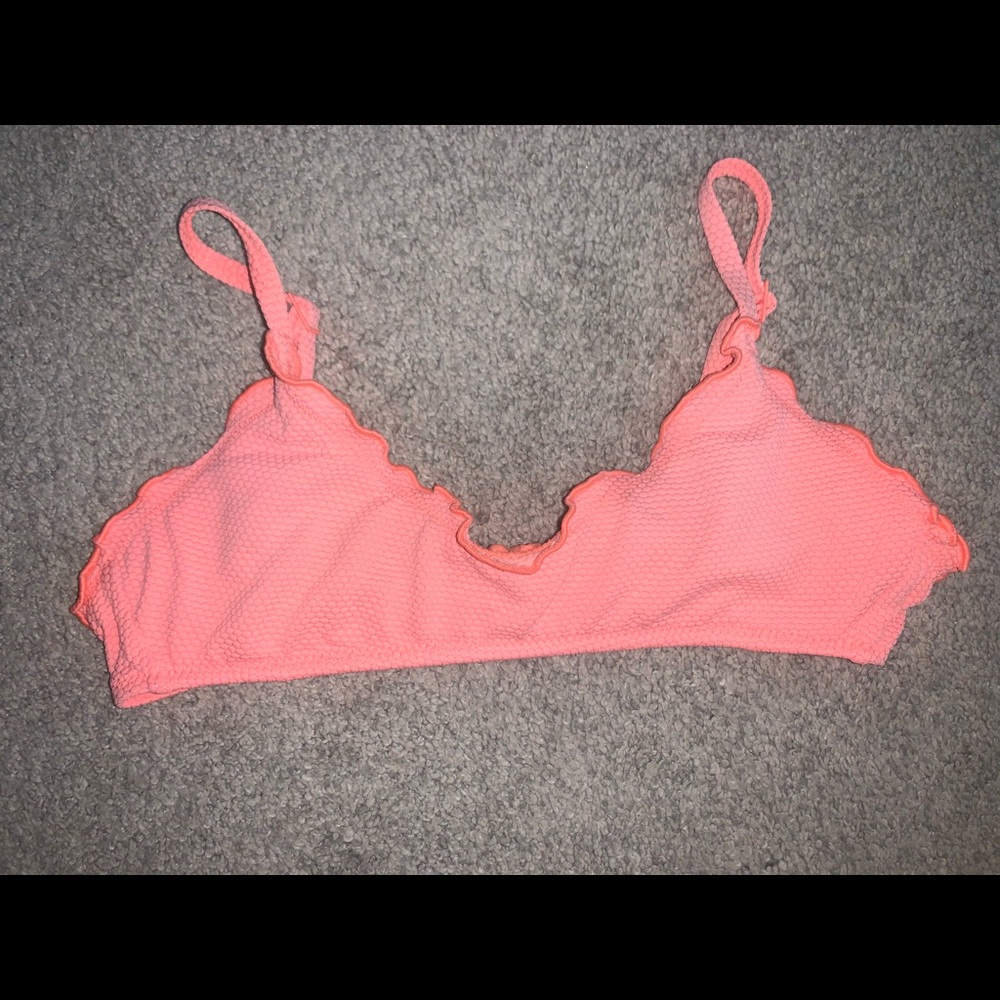 AERIE orange swimsuit